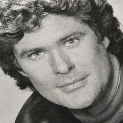 Knight Rider - Michael Knight T-Shirt zwart