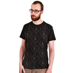 League of Legends - Logo Symbolen T-Shirt Zwart