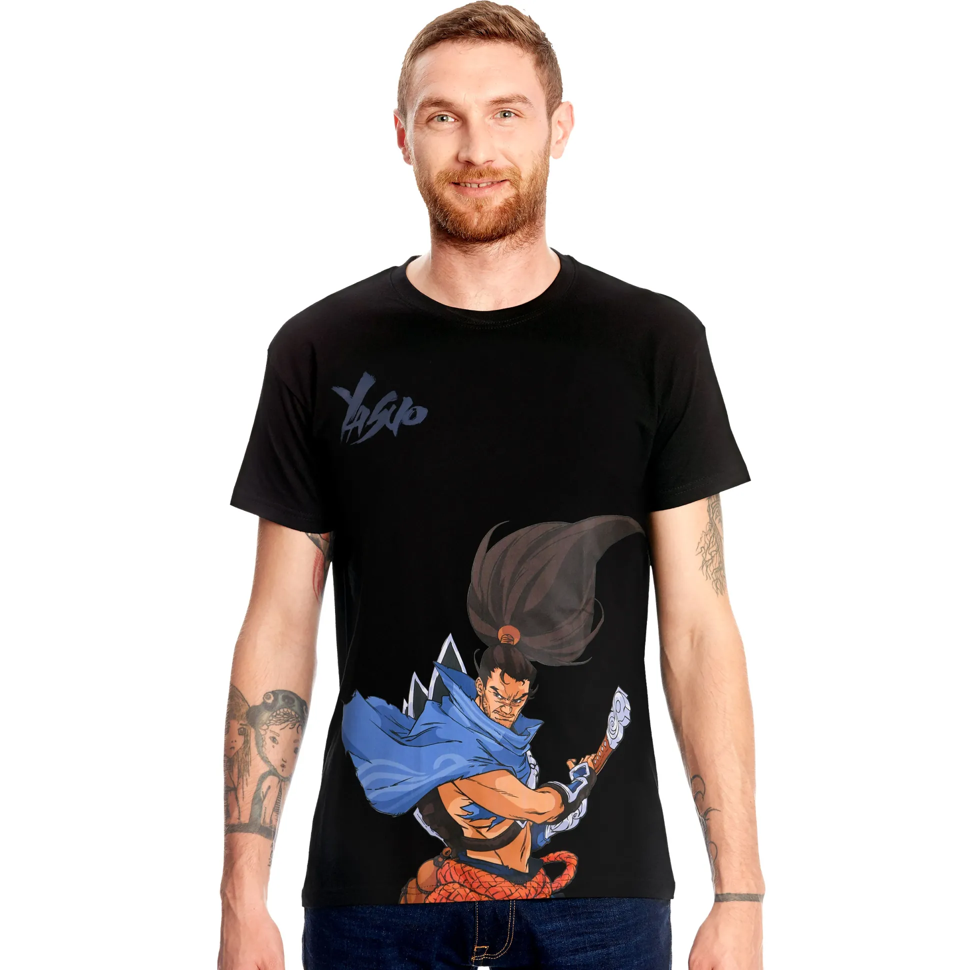 League of Legends - Yasuo T-shirt zwart