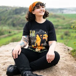 Leeuwenkoning - Long Live The King T-Shirt zwart