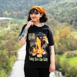 Leeuwenkoning - Long Live The King T-Shirt zwart