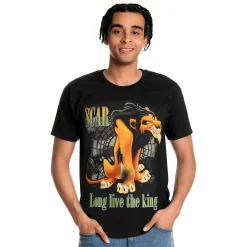 Leeuwenkoning - Long Live The King T-Shirt zwart