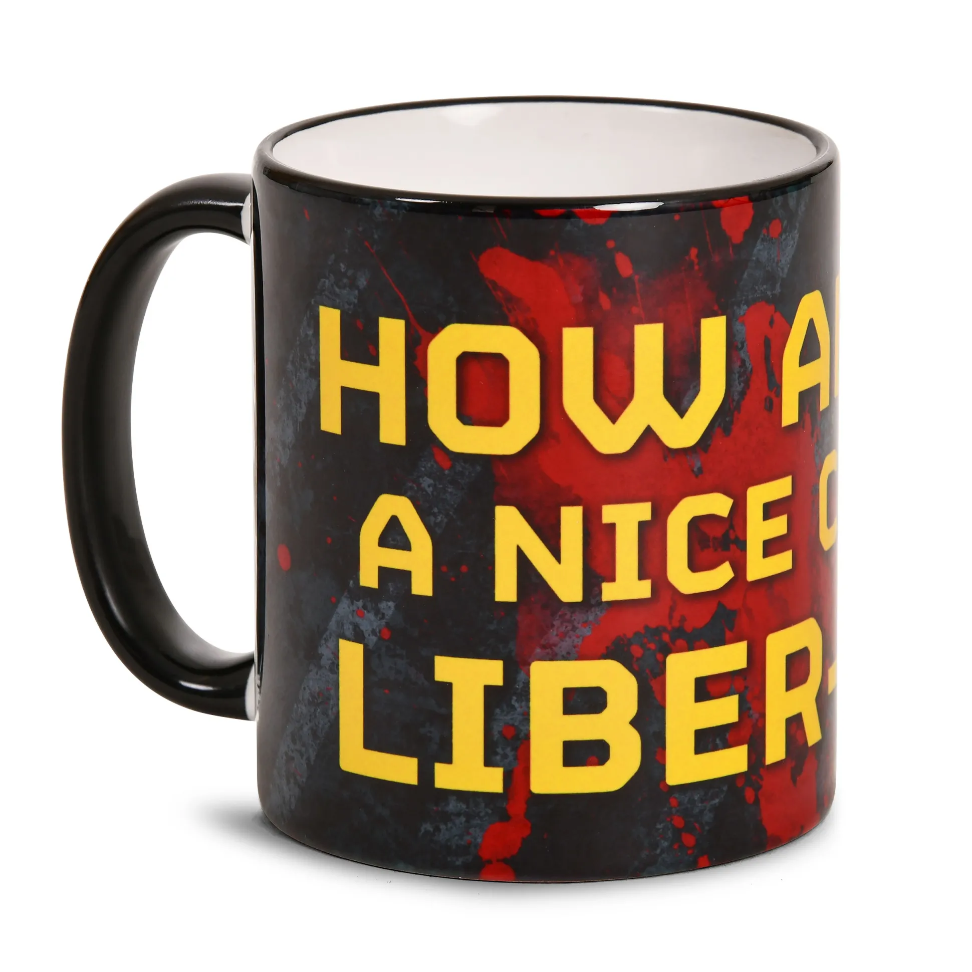 Liber-Tea beker voor Helldivers fans