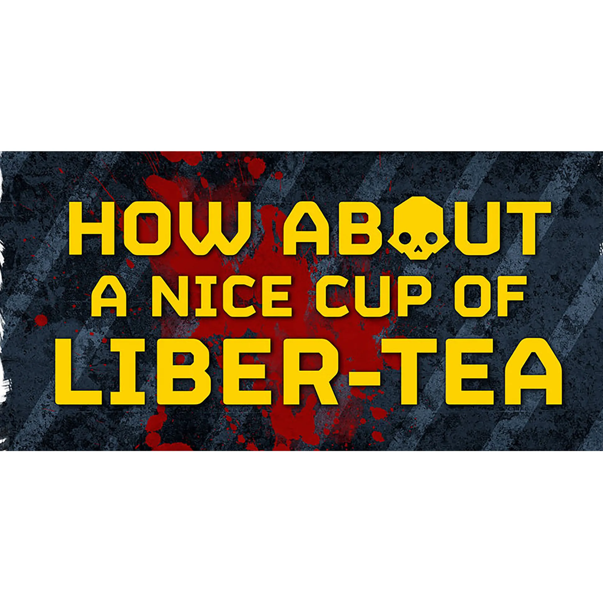 Liber-Tea beker voor Helldivers fans