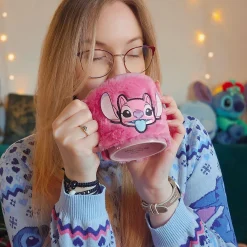 Lilo & Stitch - Angel Mok met pluchen hoes