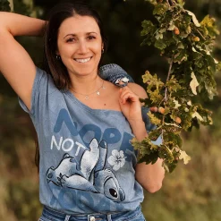Lilo & Stitch - Not Today T-shirt blauw