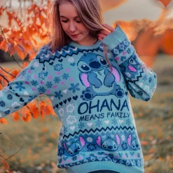 Lilo & Stitch - Ohana Betekent Familie Gebreide Trui