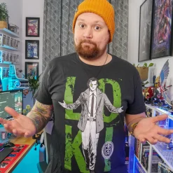 Loki - Gekleed T-shirt grijs