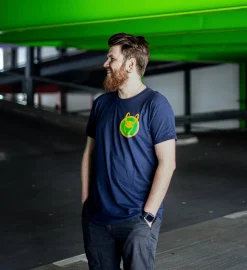 Loki - Logo T-Shirt blauw