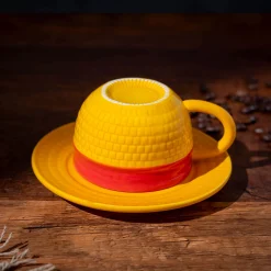 Luffy Strohoed Mok met Schoteltje - One Piece