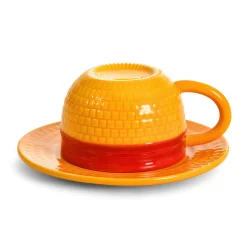 Luffy Strohoed Mok met Schoteltje - One Piece