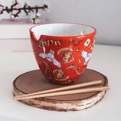 Magic Symbols Ramen Kom met Eetstokjes - Harry Potter