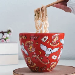 Magic Symbols Ramen Kom met Eetstokjes - Harry Potter
