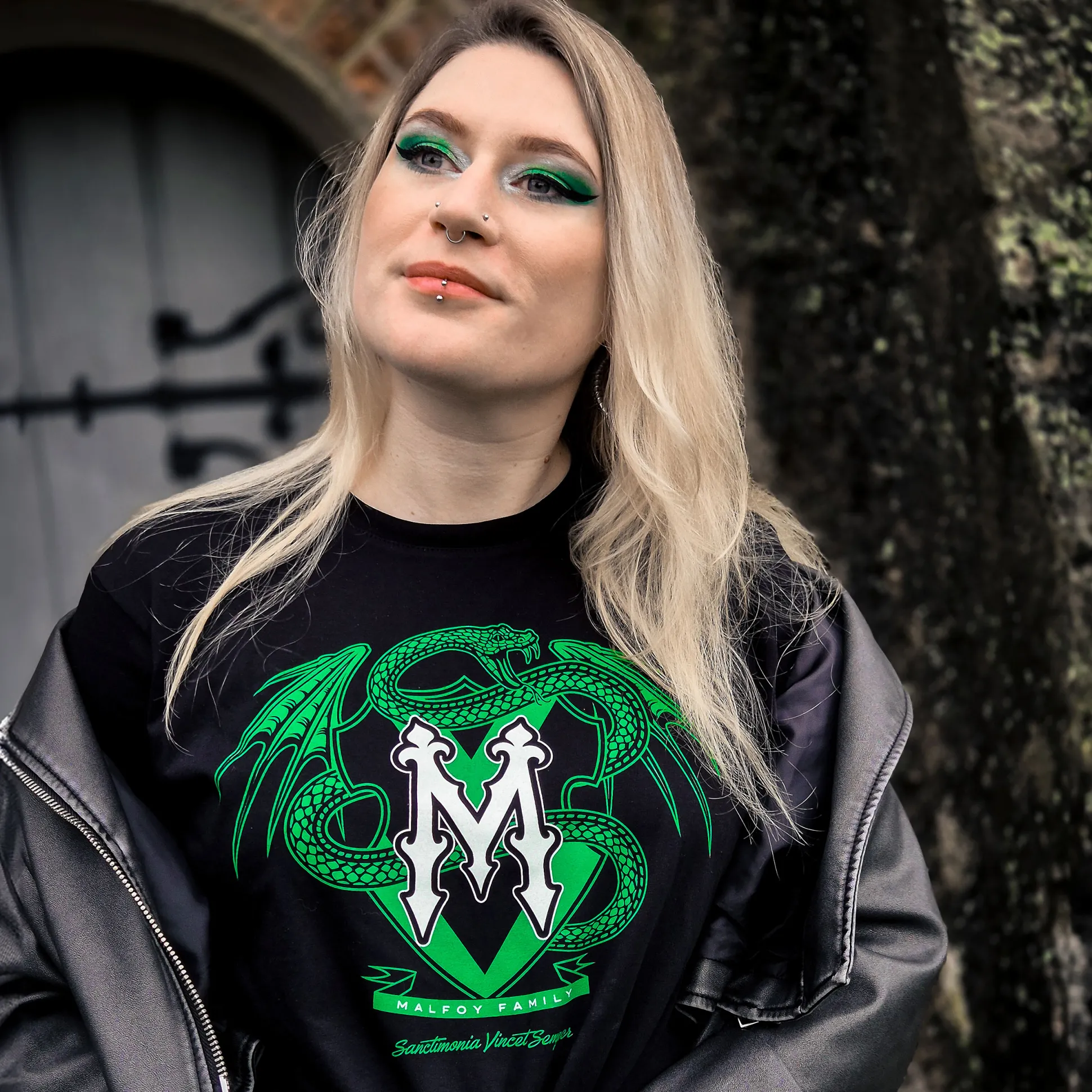 Malfidus Familie T-Shirt Zwart - Harry Potter