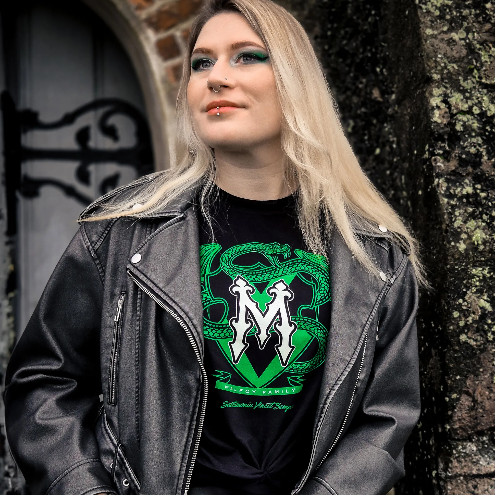 Malfidus Familie T-Shirt Zwart - Harry Potter