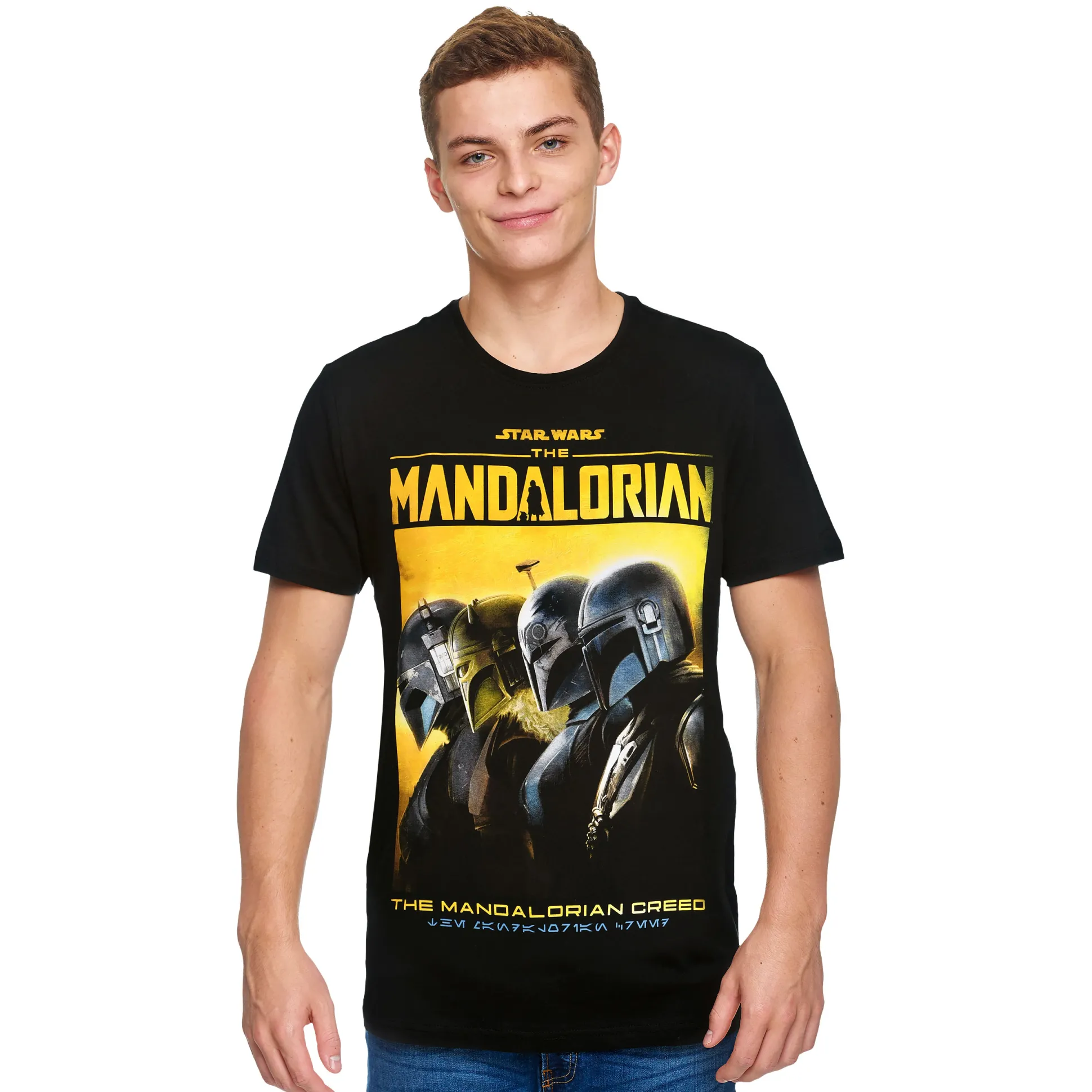 Mandalorian Creed T-Shirt zwart - Star Wars The Mandalorian