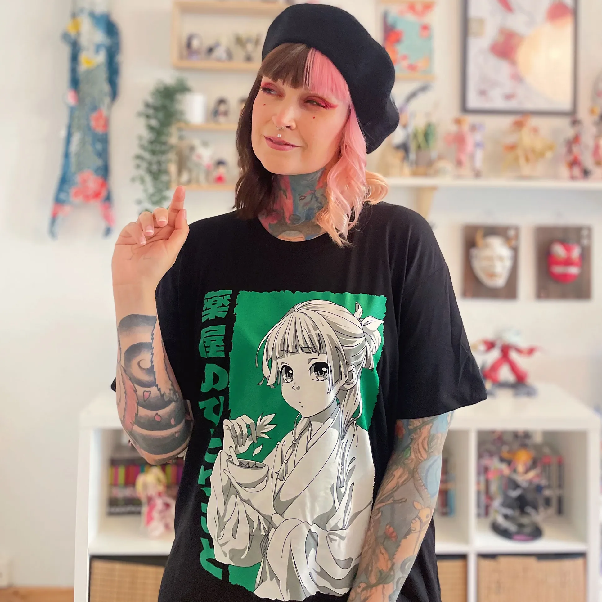 Maomao T-shirt voor De Apothekers Dagboeken Fans