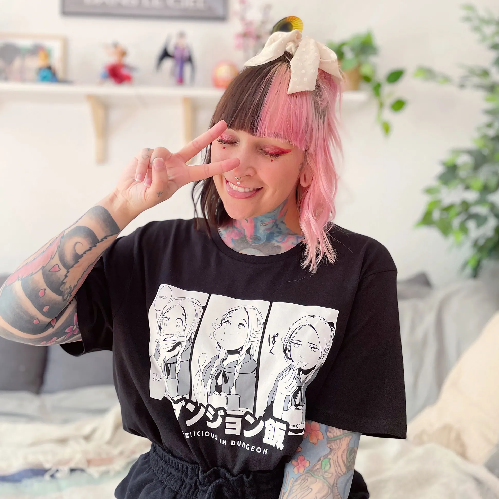 Marcille T-shirt voor Delicious in Dungeon fans