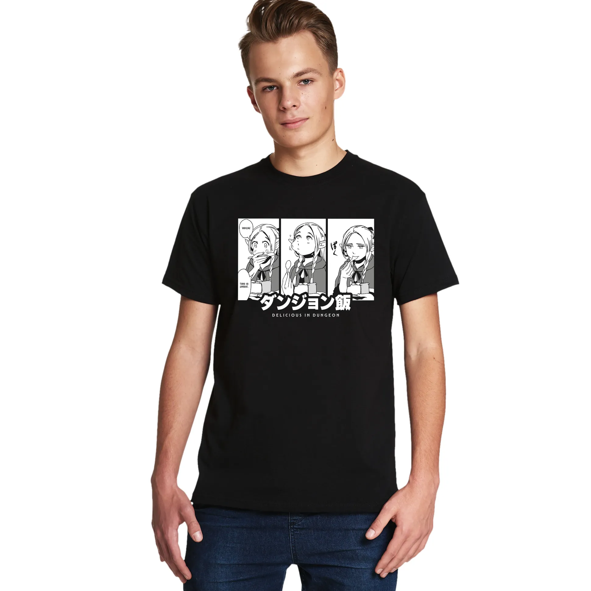 Marcille T-shirt voor Delicious in Dungeon fans
