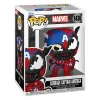 Marvel - Carnage Captain America Funko Pop Schudhoofd Figuur