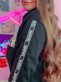 Marvel - Comic Logo Hoodie Zwart