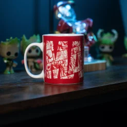 Marvel - Comic Logo Thermoeffect Mok