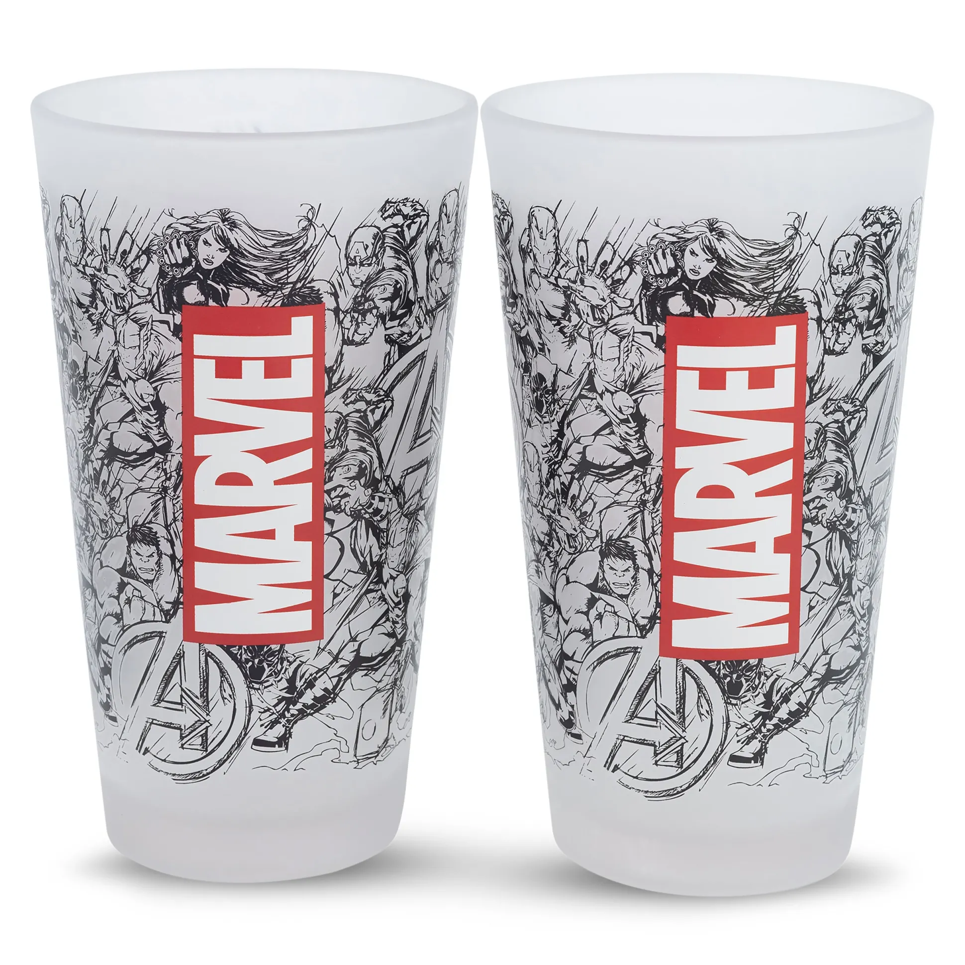 Marvel - Comics Glazen 2-delige Set