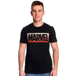 Marvel - Guardians Logo Shirt zwart