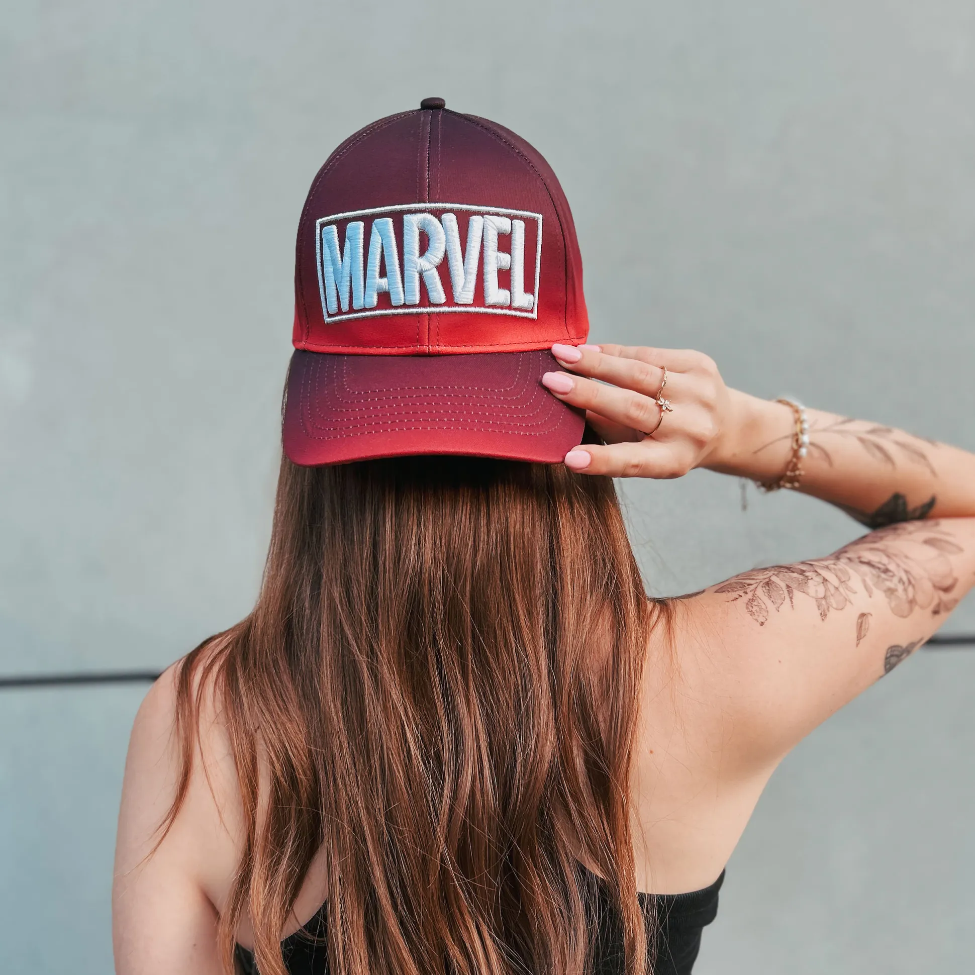 Marvel - Logo Baseball Cap rood