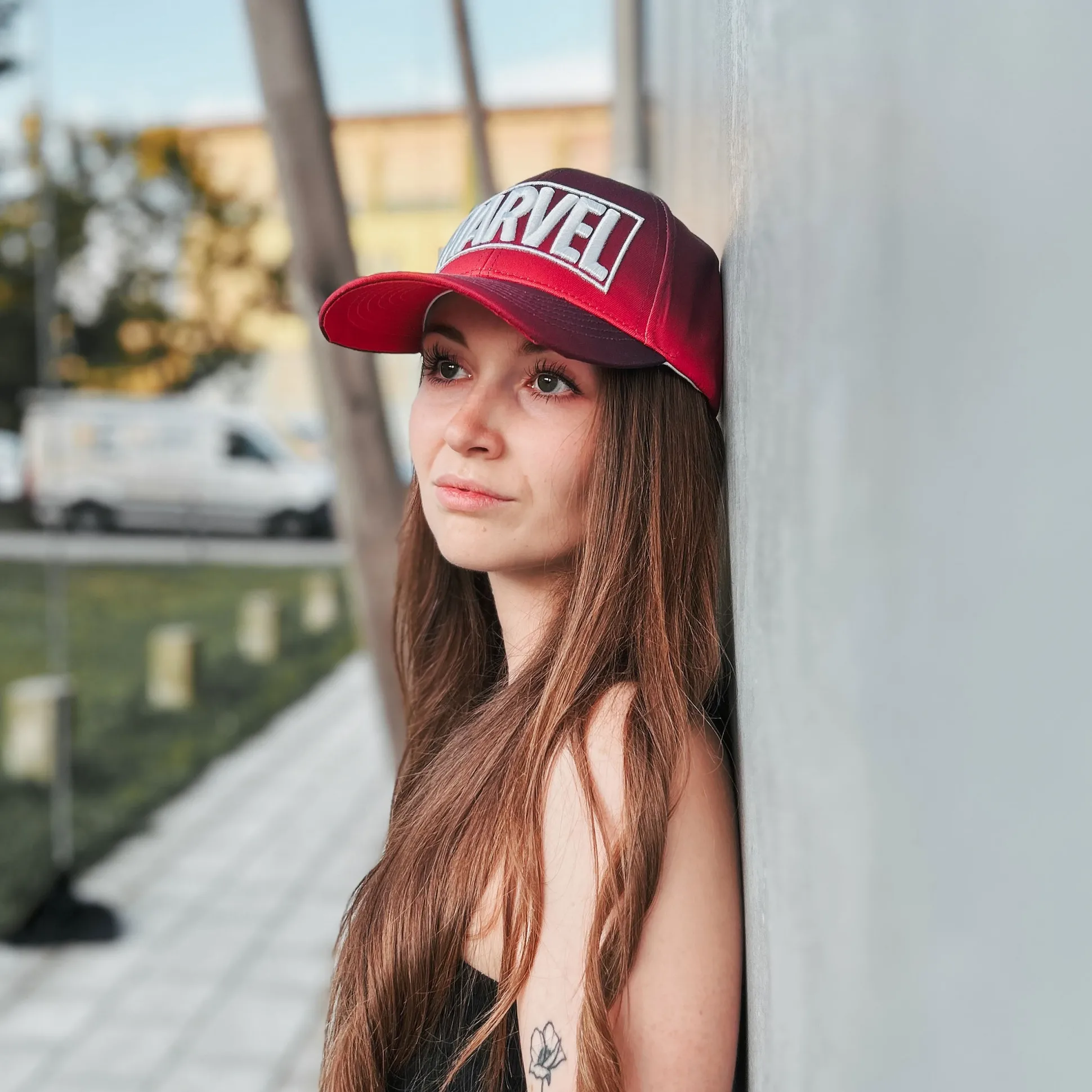 Marvel - Logo Baseball Cap rood