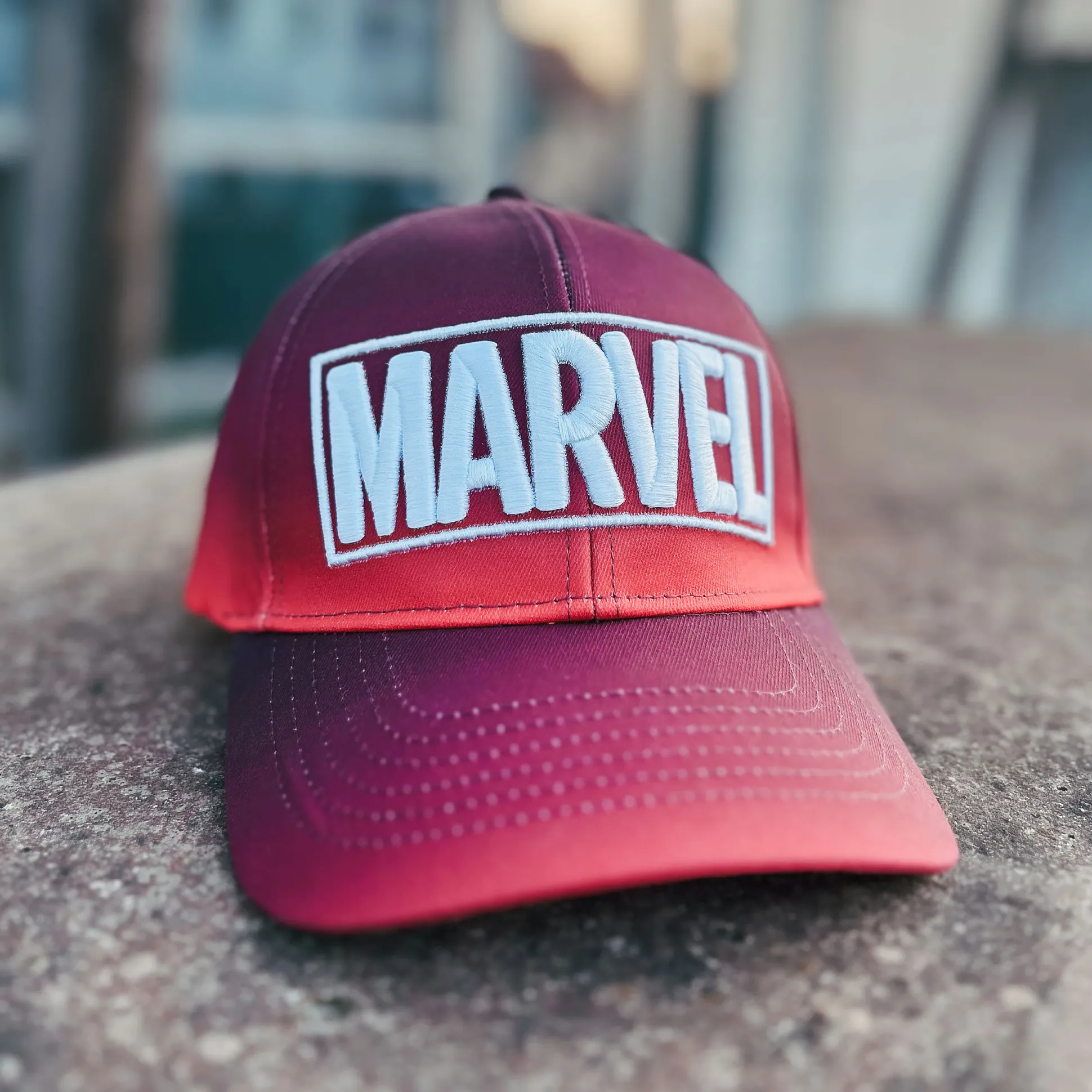 Marvel - Logo Baseball Cap rood