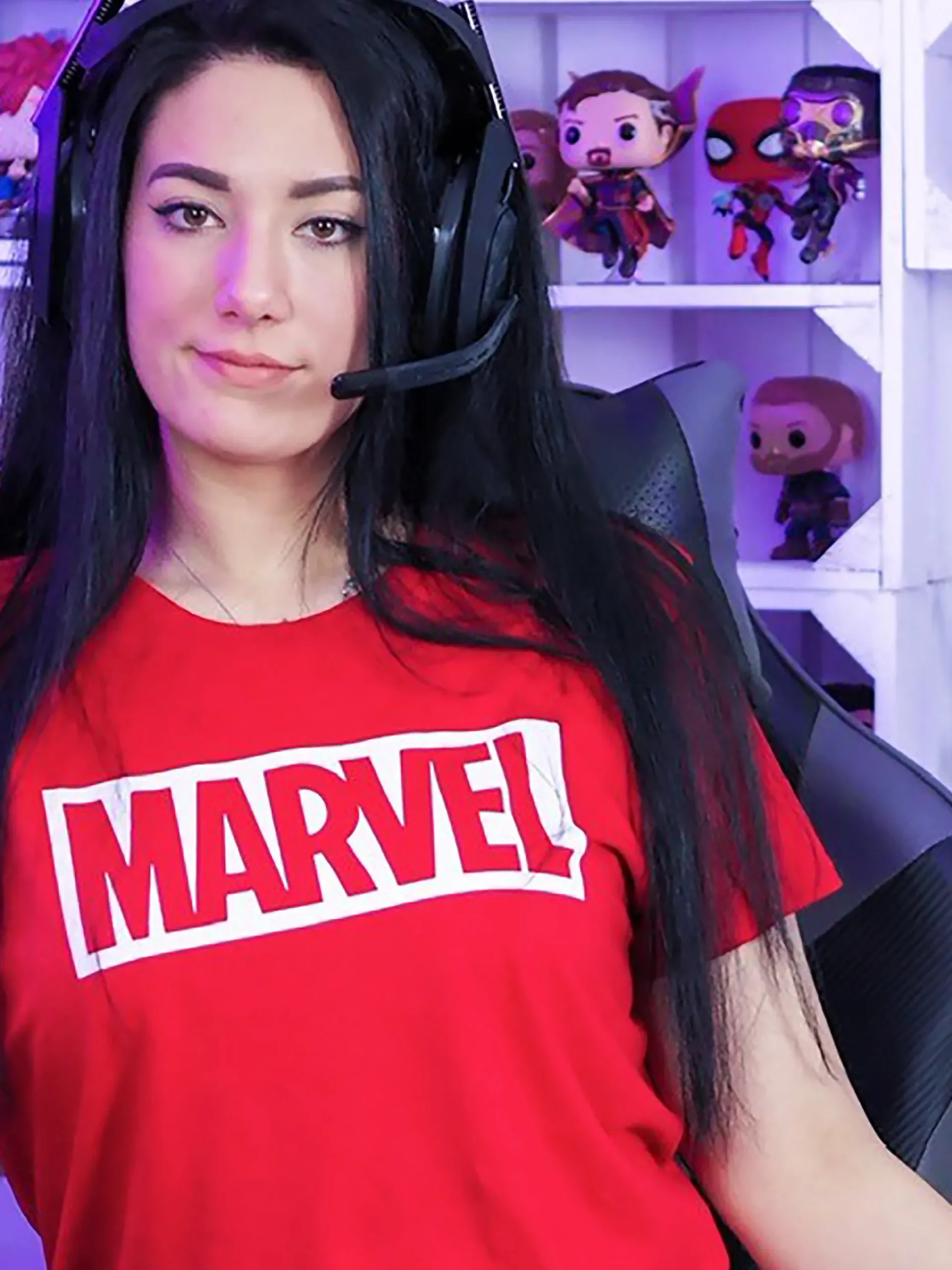 Marvel - Logo T-Shirt Biologisch Katoen rood