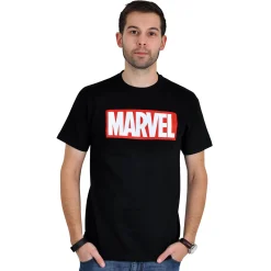 Marvel - Logo T-Shirt Zwart