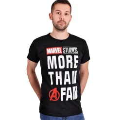 Marvel - Meer Dan Een Fan T-Shirt zwart