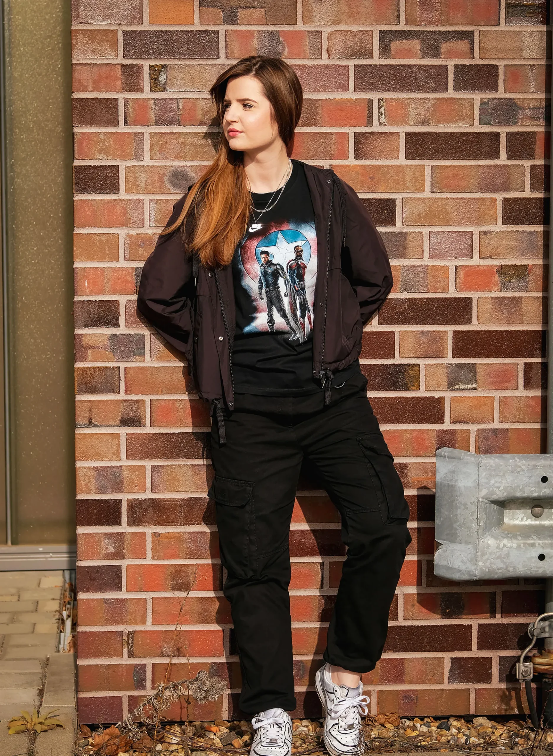 Marvel - The Falcon en de Winter Soldier T-Shirt zwart