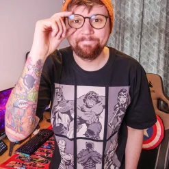 Marvel Comics - Super Heroes Since 1939 Oversize T-Shirt Zwart