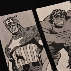 Marvel Comics - Super Heroes Since 1939 Oversize T-Shirt Zwart