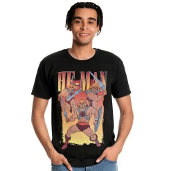 Masters of the Universe - He-Man Zwart T-Shirt