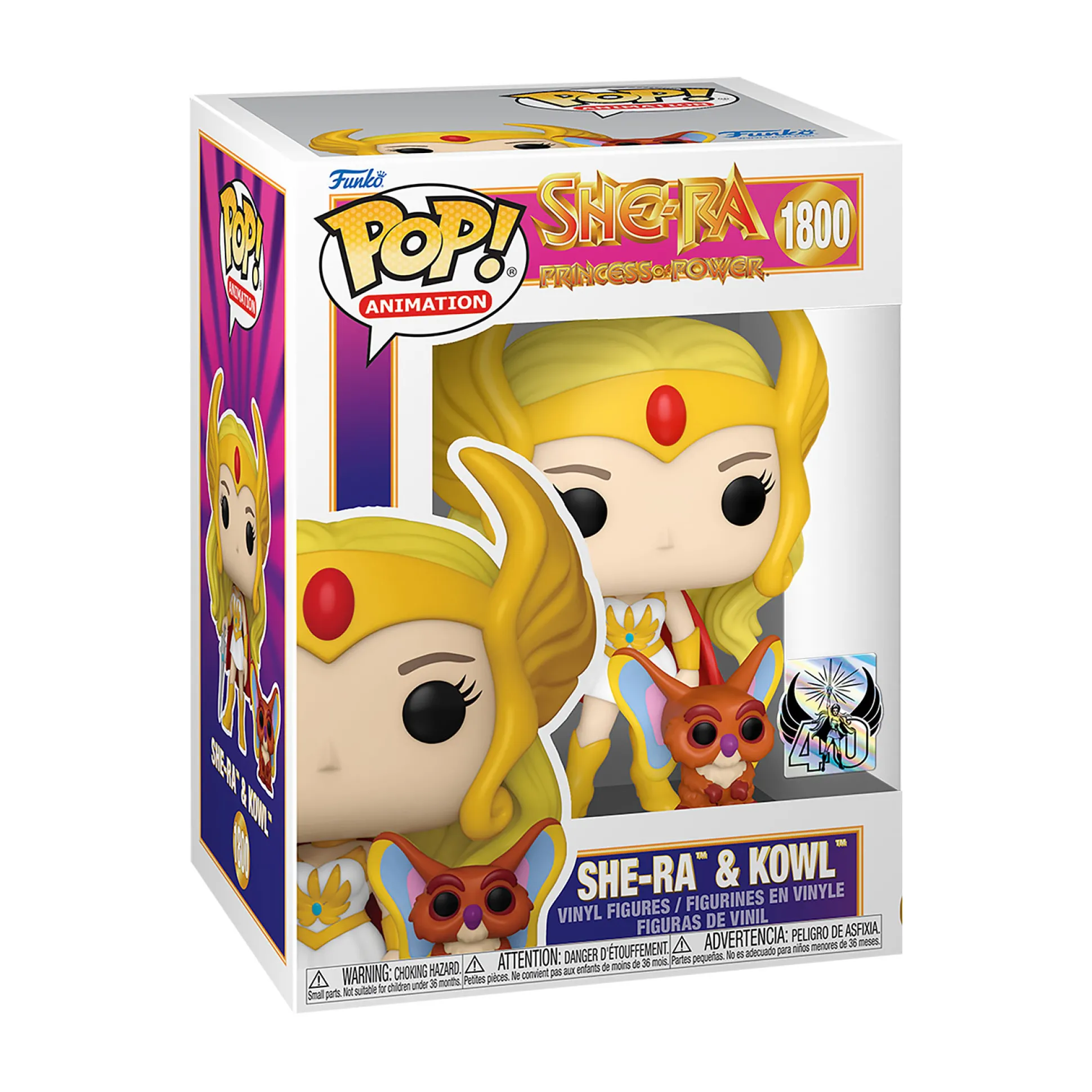Masters of the Universe - She-Ra met Kowl Funko Pop-figuur