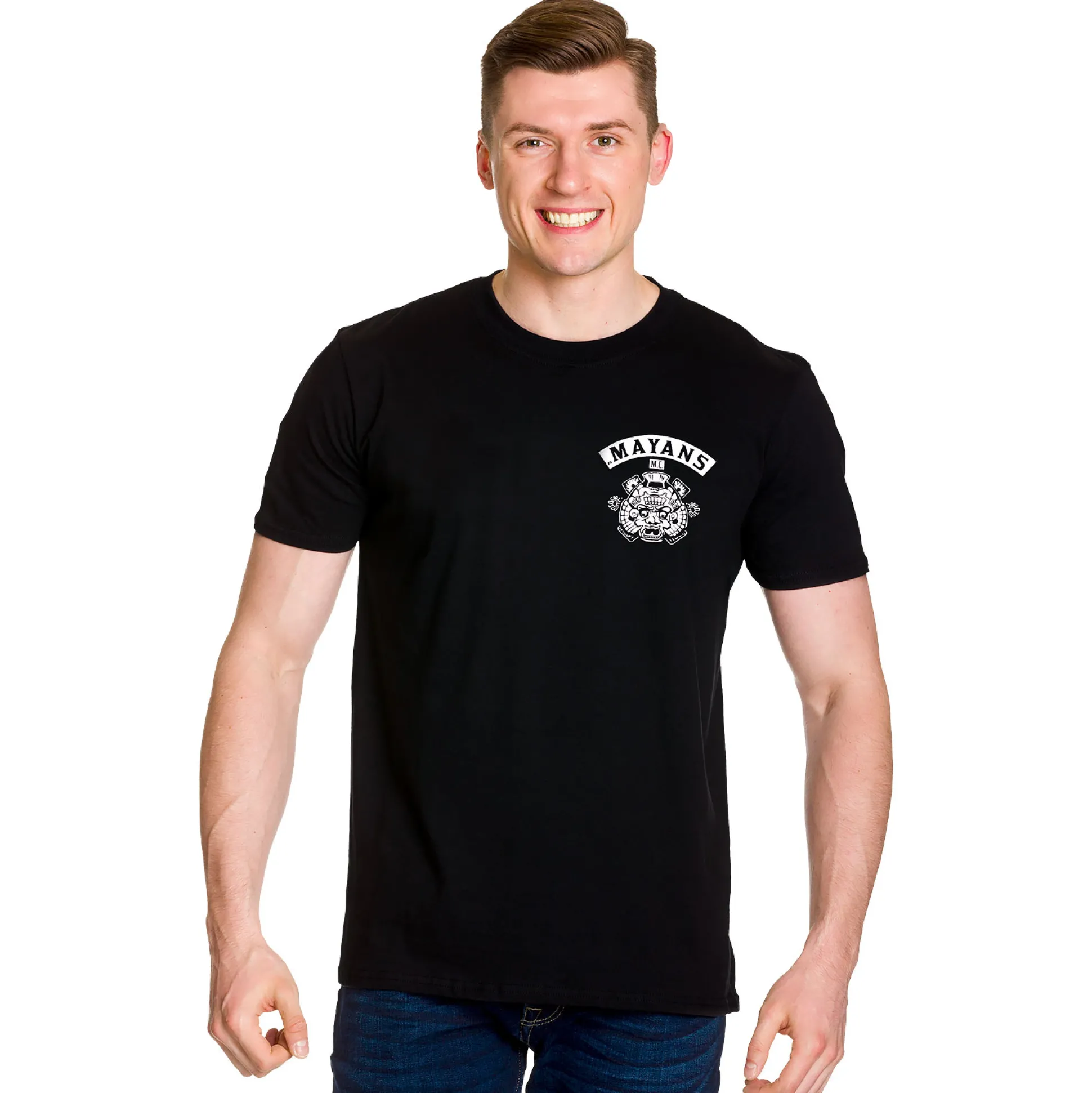 Mayans MC - Logo T-shirt zwart