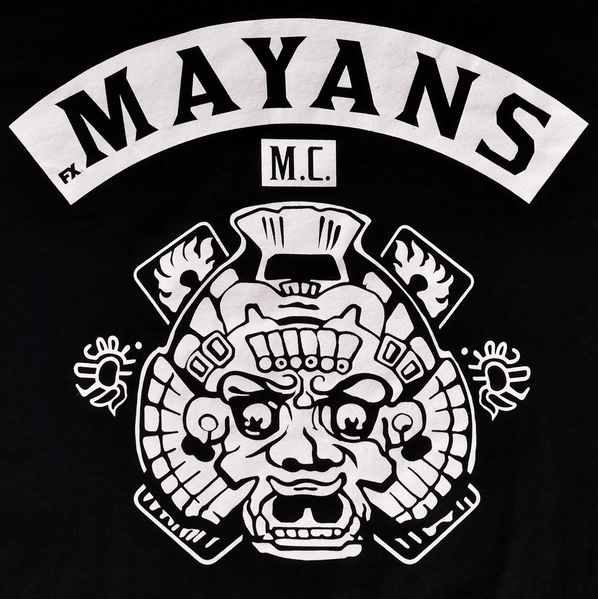 Mayans MC - Logo T-shirt zwart