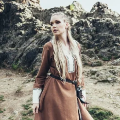 Middeleeuws Jurk Freya Zand