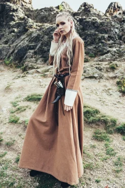 Middeleeuws Jurk Freya Zand