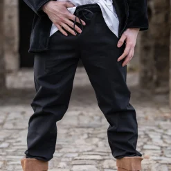 Middeleeuwse broek Veit zwart