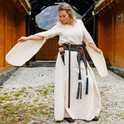 Middeleeuwse Jurk Begina Beige