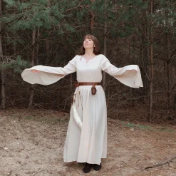 Middeleeuwse Jurk Begina Beige