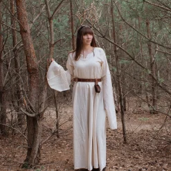 Middeleeuwse Jurk Begina Beige