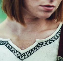 Middeleeuwse Jurk Brigida Beige