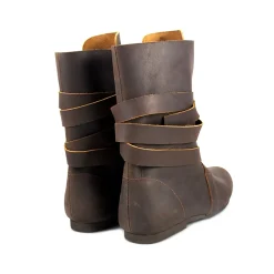 Middeleeuwse Laarzen Floki Bruin