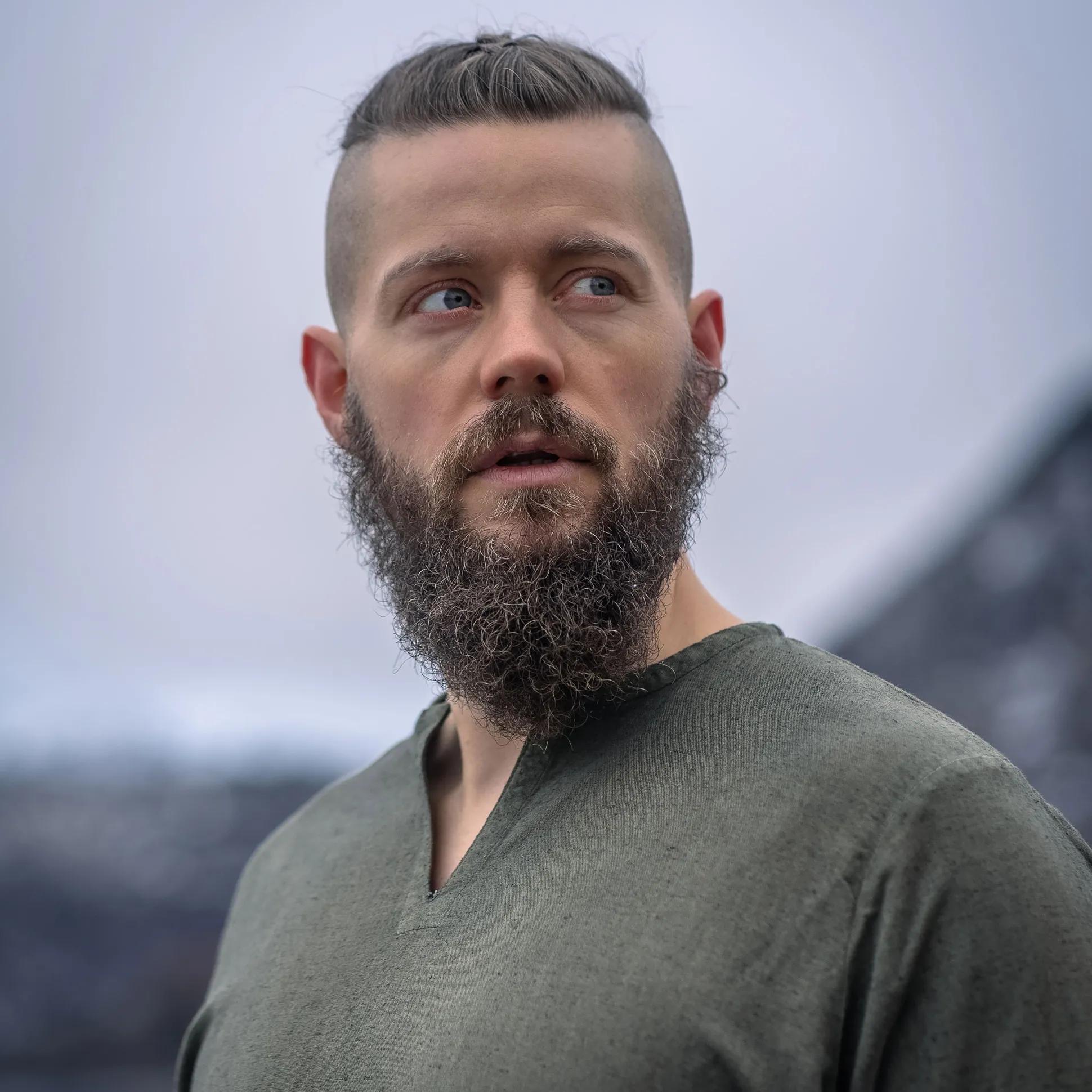 Middeleeuwse Linnen Tuniek Groen